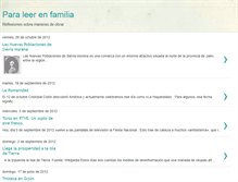 Tablet Screenshot of paraleerenfamilia.blogspot.com