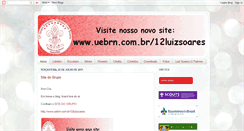 Desktop Screenshot of 12luizsoares.blogspot.com