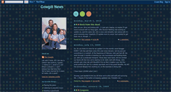 Desktop Screenshot of cowgillnews.blogspot.com