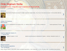 Tablet Screenshot of ordovirginumsicily.blogspot.com