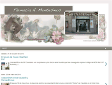 Tablet Screenshot of farmaciaamontesinos.blogspot.com