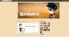 Desktop Screenshot of benshortscomics.blogspot.com