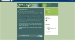 Desktop Screenshot of blogforcondoms.blogspot.com