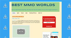 Desktop Screenshot of bestmmoworlds.blogspot.com