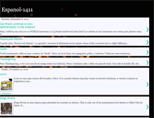 Tablet Screenshot of espanol-1411.blogspot.com