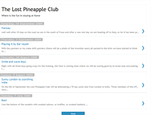 Tablet Screenshot of lostpineappleclub.blogspot.com