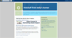 Desktop Screenshot of kellyskornerfreestuff.blogspot.com