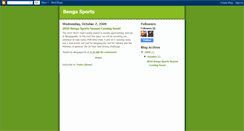 Desktop Screenshot of bengasports.blogspot.com
