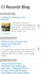 Mobile Screenshot of cirecordsblog.blogspot.com