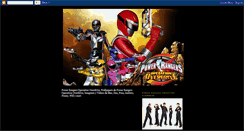 Desktop Screenshot of powerrangersoperationoverdrive.blogspot.com