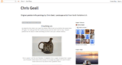 Desktop Screenshot of chrisgeall.blogspot.com