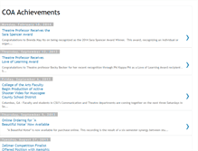 Tablet Screenshot of coaachievements.blogspot.com