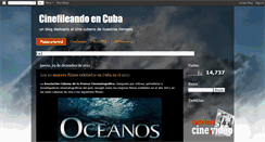 Desktop Screenshot of cinefileandoencuba.blogspot.com