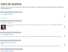Tablet Screenshot of circoenvalencia.blogspot.com