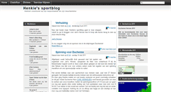 Desktop Screenshot of henkiessportblog.blogspot.com