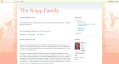 Desktop Screenshot of neippfamily.blogspot.com