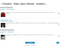 Tablet Screenshot of freedomvideo.blogspot.com