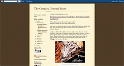 Desktop Screenshot of countrygeneralstore.blogspot.com