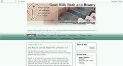Desktop Screenshot of goatmilkbath.blogspot.com