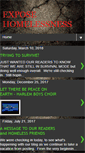 Mobile Screenshot of exposehomelessness.blogspot.com