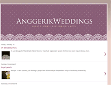 Tablet Screenshot of anggerikweddings.blogspot.com