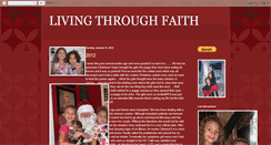 Desktop Screenshot of livingthroughfaith.blogspot.com