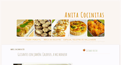 Desktop Screenshot of anitacocinitas.blogspot.com