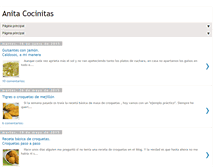 Tablet Screenshot of anitacocinitas.blogspot.com