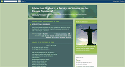 Desktop Screenshot of intelectualorganico.blogspot.com