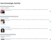 Tablet Screenshot of lola-genealogiafamiliar.blogspot.com