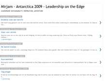 Tablet Screenshot of antarcticamirjam.blogspot.com