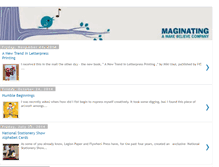 Tablet Screenshot of maginating.blogspot.com