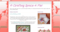 Desktop Screenshot of mycraftingspace.blogspot.com