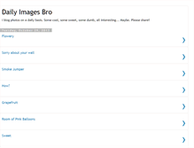 Tablet Screenshot of dailyimages.blogspot.com