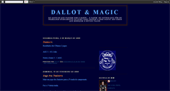 Desktop Screenshot of dallotmagic.blogspot.com