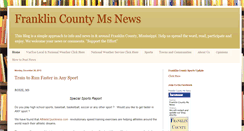 Desktop Screenshot of franklincountymsnews.blogspot.com