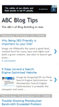 Mobile Screenshot of abcblogtips.blogspot.com