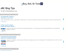 Tablet Screenshot of abcblogtips.blogspot.com