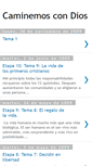 Mobile Screenshot of caminemos-con-dios.blogspot.com