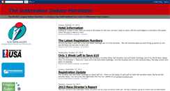 Desktop Screenshot of indoormarathon.blogspot.com