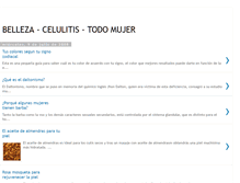 Tablet Screenshot of belleza-celulitis.blogspot.com