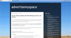 Desktop Screenshot of advertisemyspace.blogspot.com