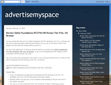 Tablet Screenshot of advertisemyspace.blogspot.com