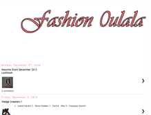 Tablet Screenshot of fashion-oulala.blogspot.com