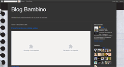 Desktop Screenshot of ciudadanobambino.blogspot.com