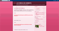 Desktop Screenshot of lasobrasdesombrita.blogspot.com