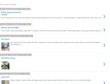 Tablet Screenshot of frostedcake.blogspot.com