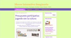 Desktop Screenshot of museoimaginario.blogspot.com
