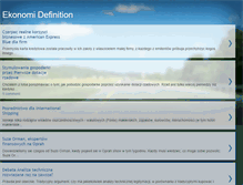 Tablet Screenshot of ekonomi-definition.blogspot.com