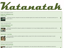 Tablet Screenshot of katanatak.blogspot.com